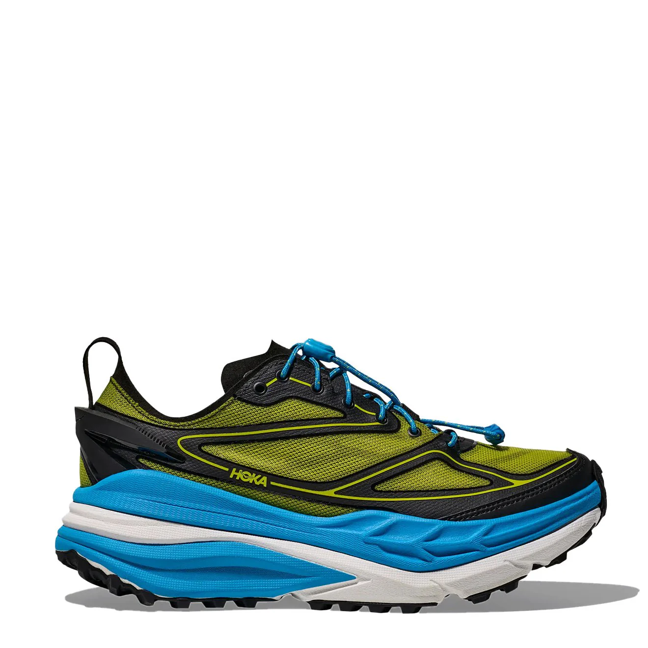 Hoka Stinson One7 Trainer Black / Skyward Blue