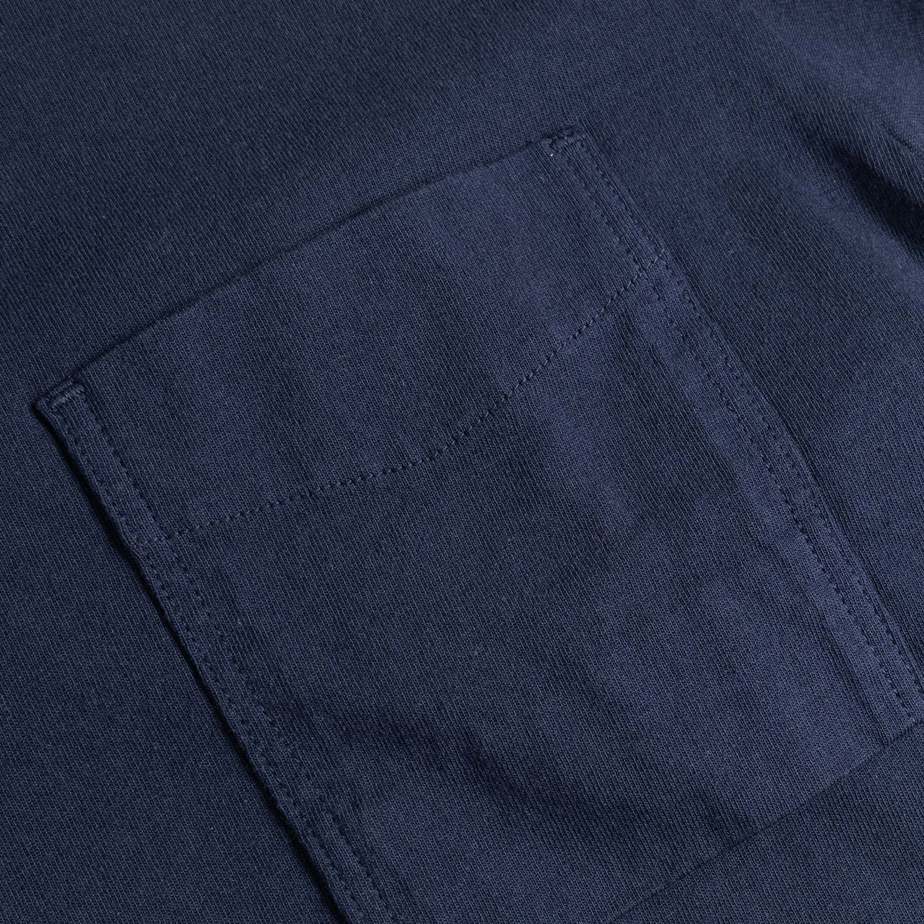 Jackman Classic Pocket T-Shirt Navy - Image 3