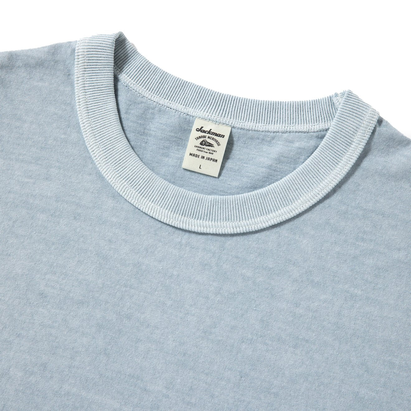 Jackman Lead-Off T-shirt Fade Saxe - Image 2