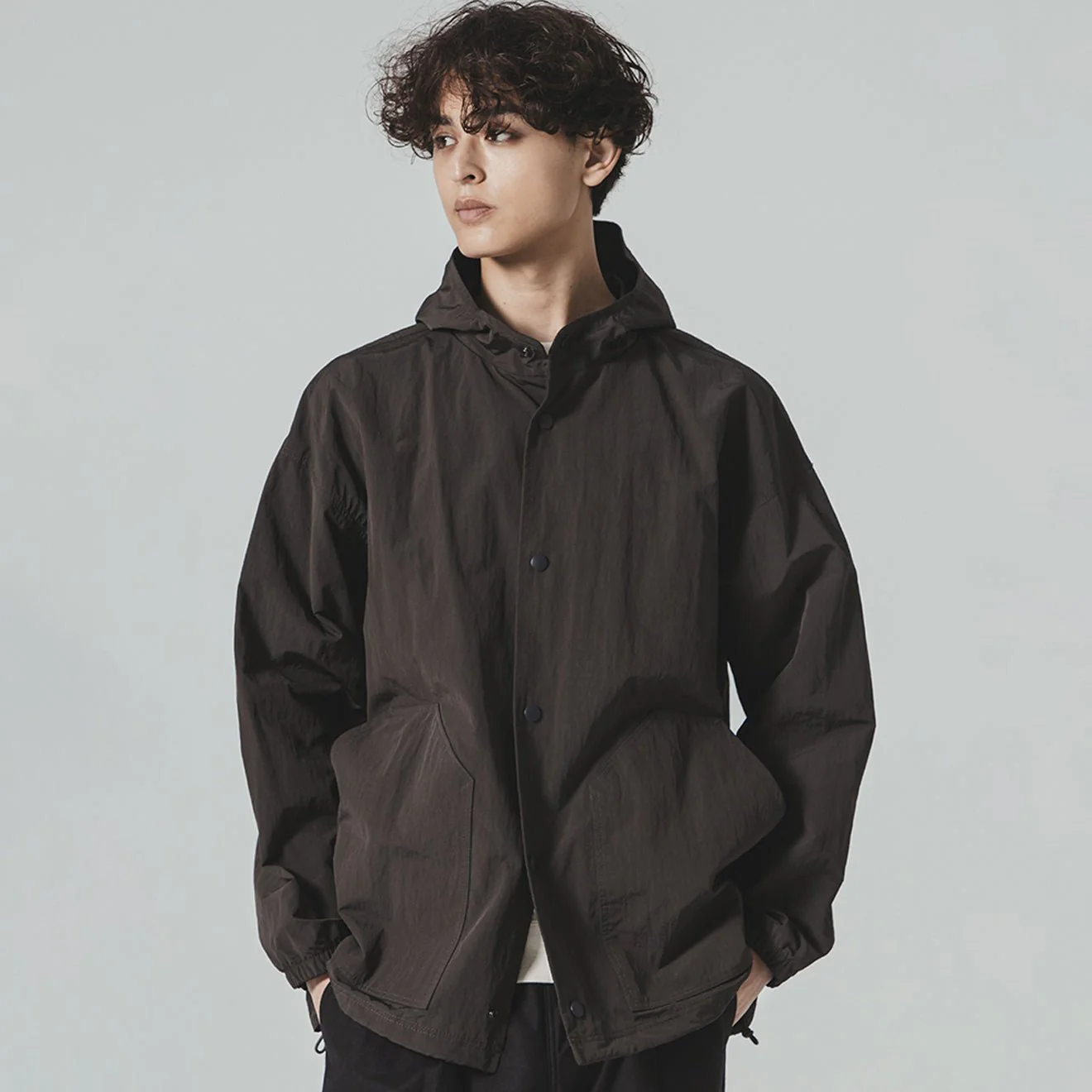 Jackman Rip Bench Parka Off White - Image 6