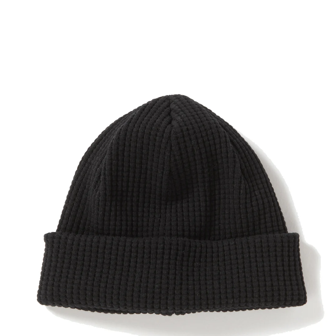 Jackman Waffle Knit Cap Black