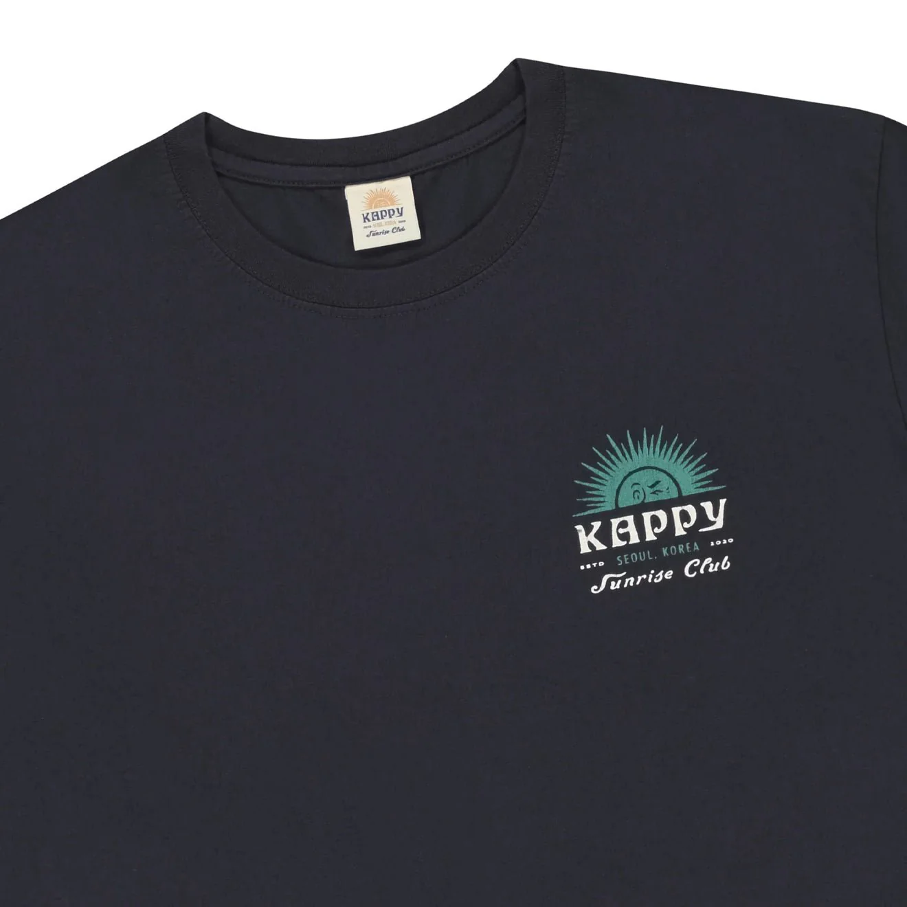 Kappy Sunny Wink Half T-Shirt
Vintage Navy - Image 4