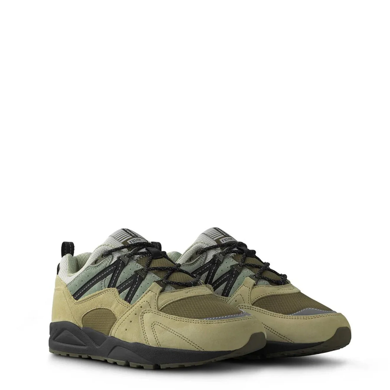 Karhu Fusion 2.0 Trainer Pale Olive Green / Jet Black - Image 2
