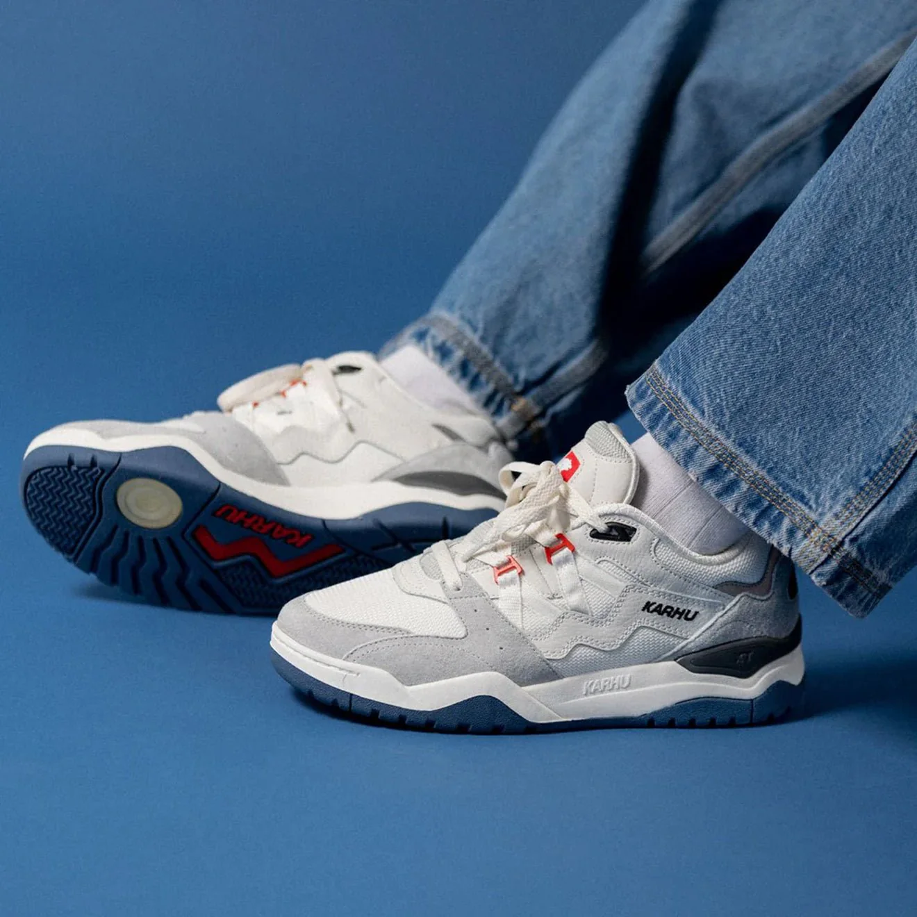 Karhu Fusion XT Trainer Dawn Blue / Blanc de Blanc - Image 7