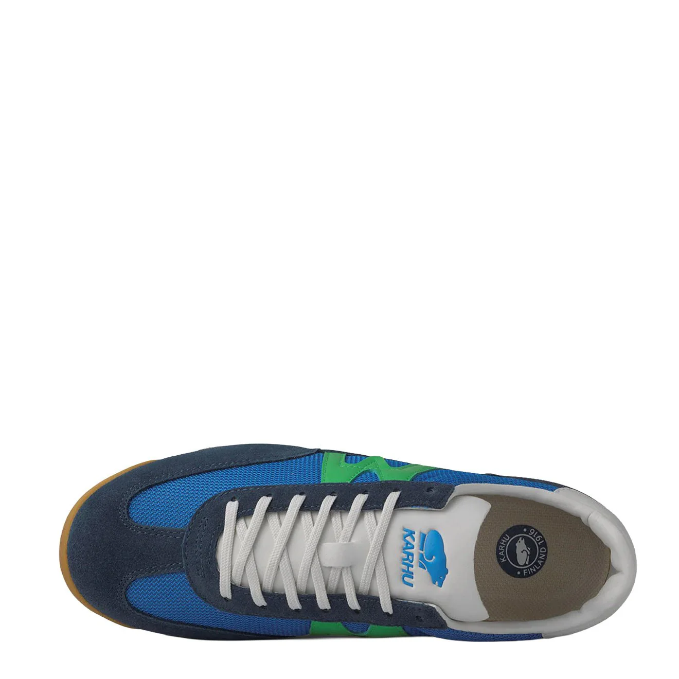 Karhu Mestari Trainer Vintage Indigo / Poison Green - Image 3