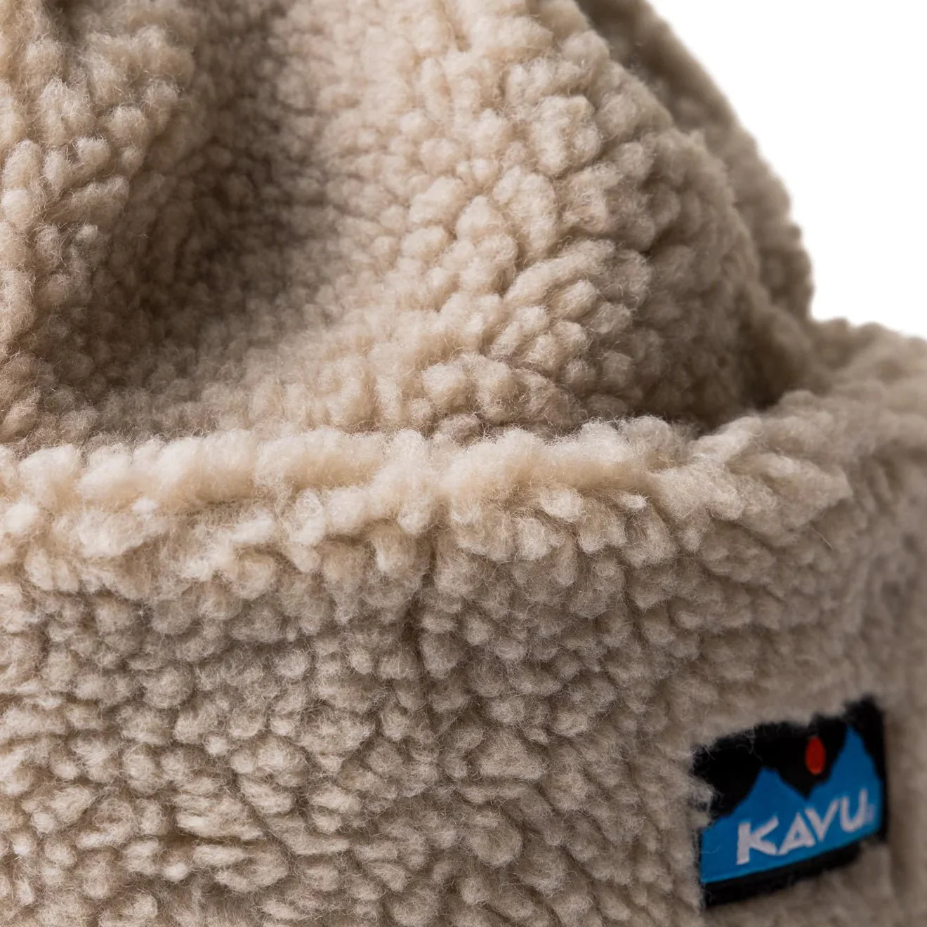 Kavu Fur Ball Beanie Beanie Chalk - Image 3