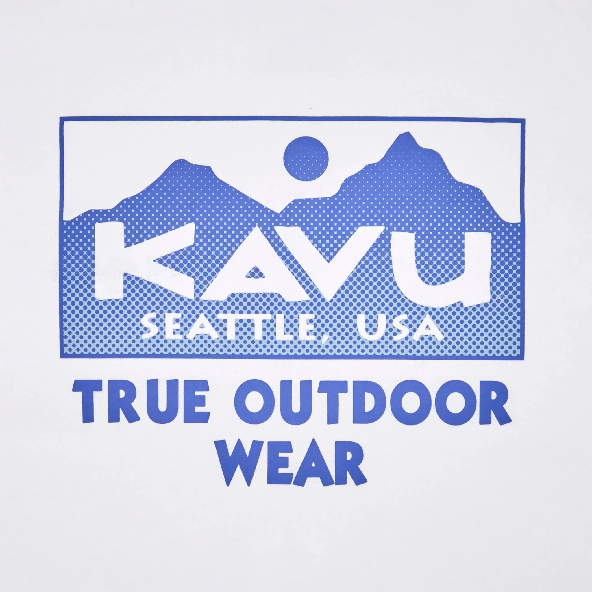 Kavu True Gradient S/S Tee White - Image 3
