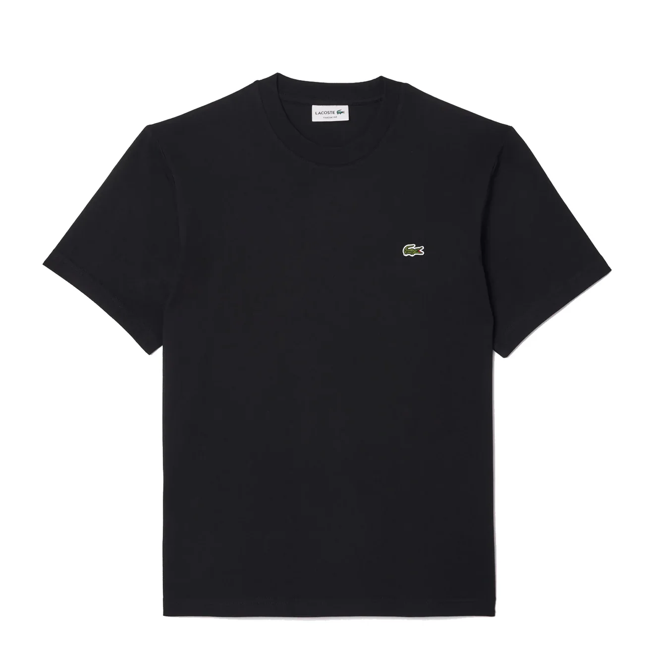 Lacoste Classic Fit Cotton Jersey T-shirt Black