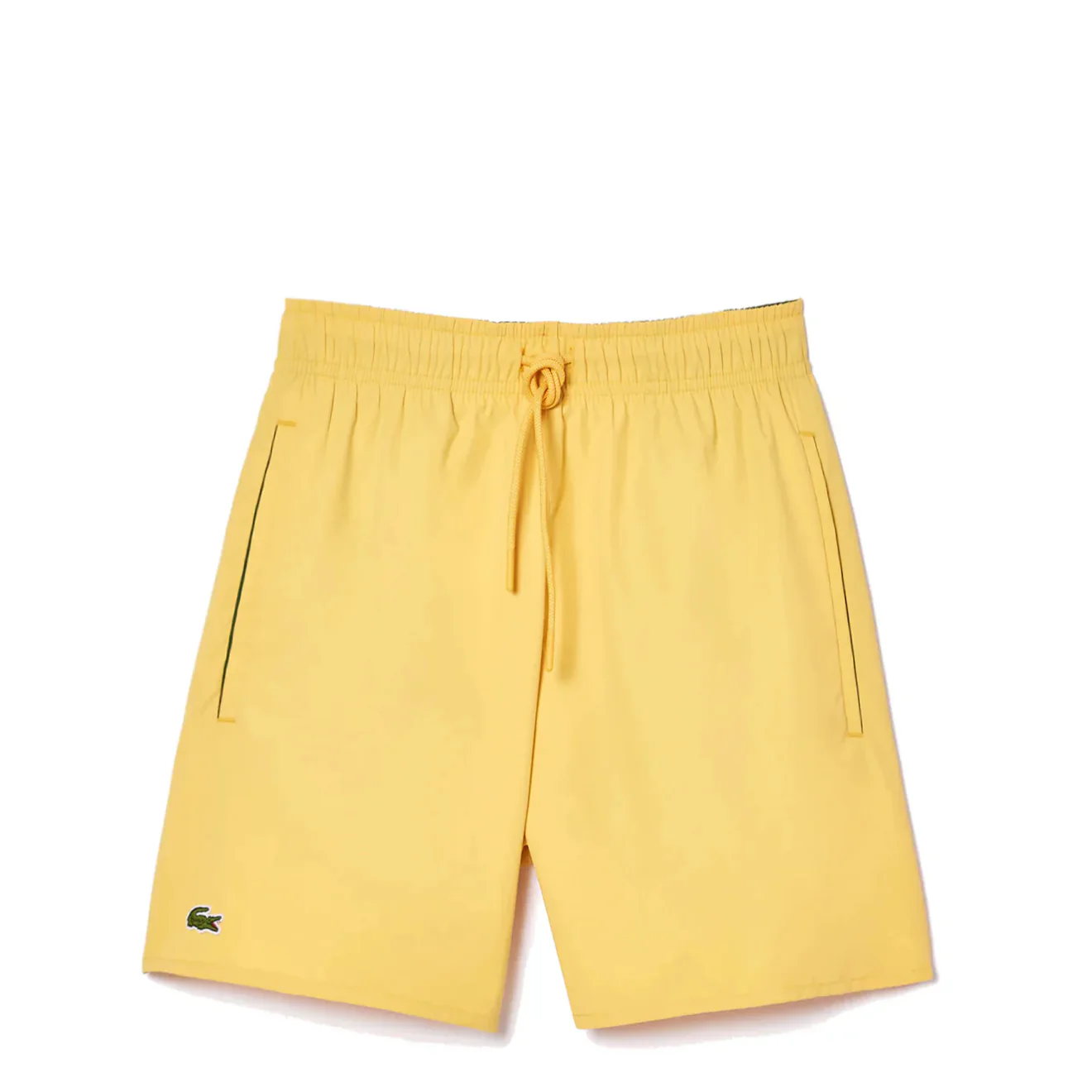 Lacoste Lightweight Swim Shorts Yellow / Green