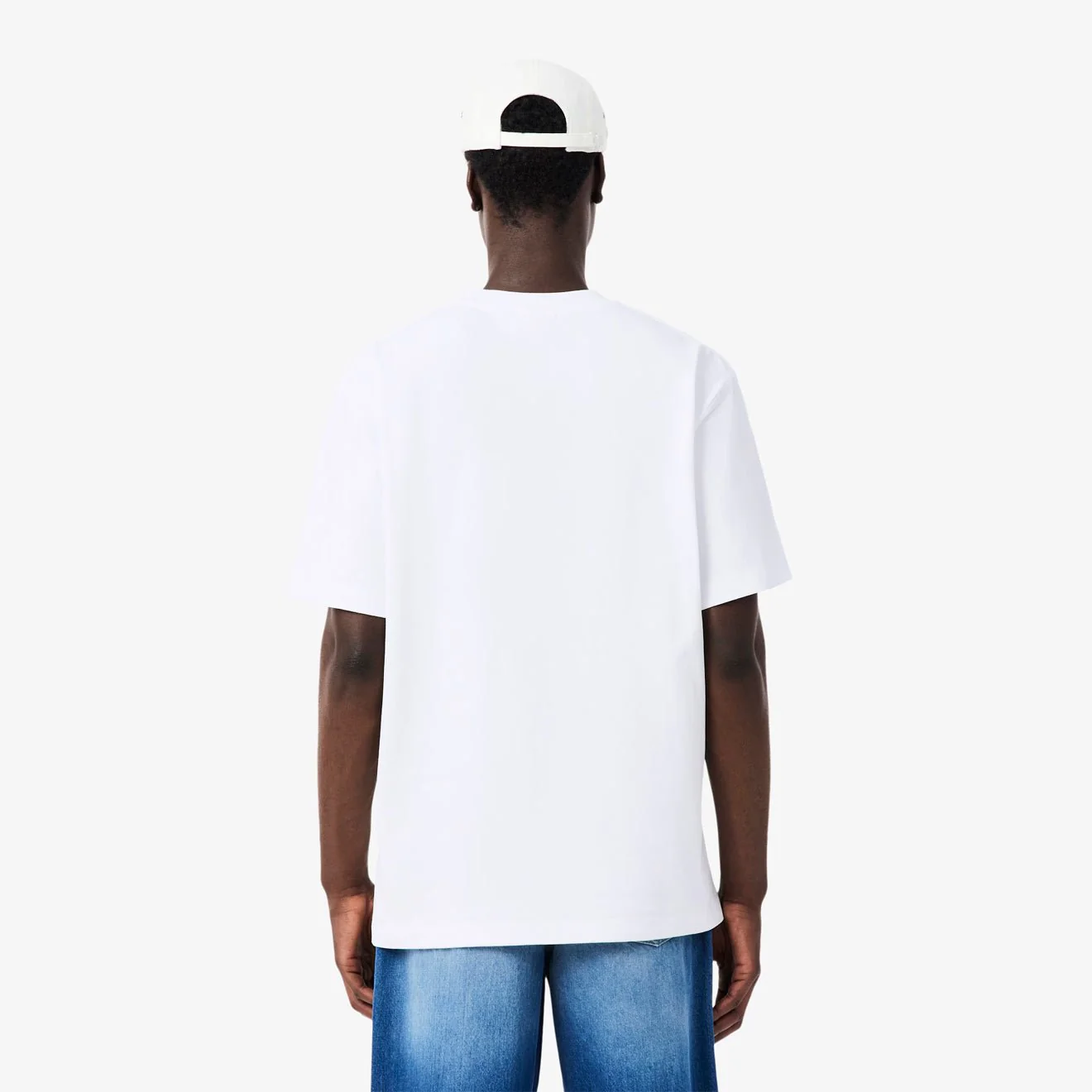 Lacoste Relaxed Fit T-Shirt White - Image 3