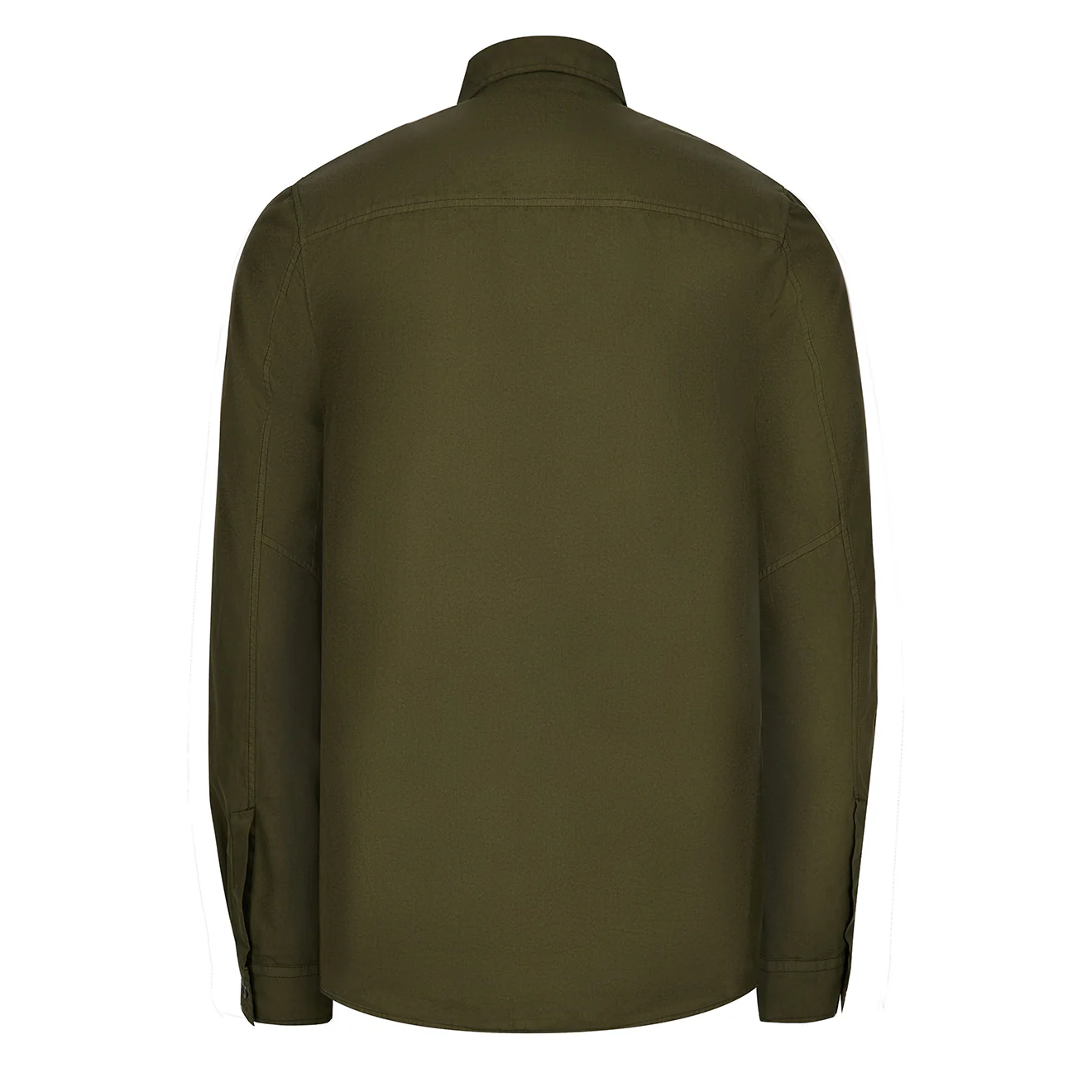 Left Hand Button Pocket Shirt Olive - Image 2