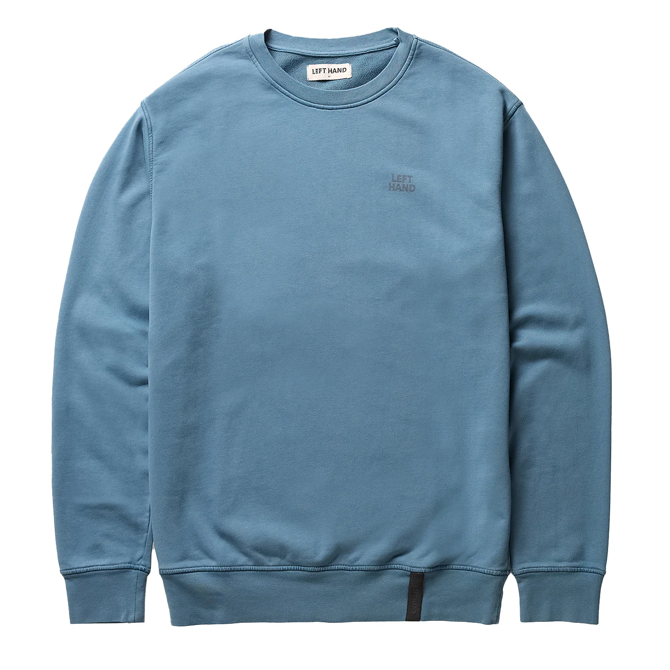 Left Hand Core Crew Sweat Mid Blue