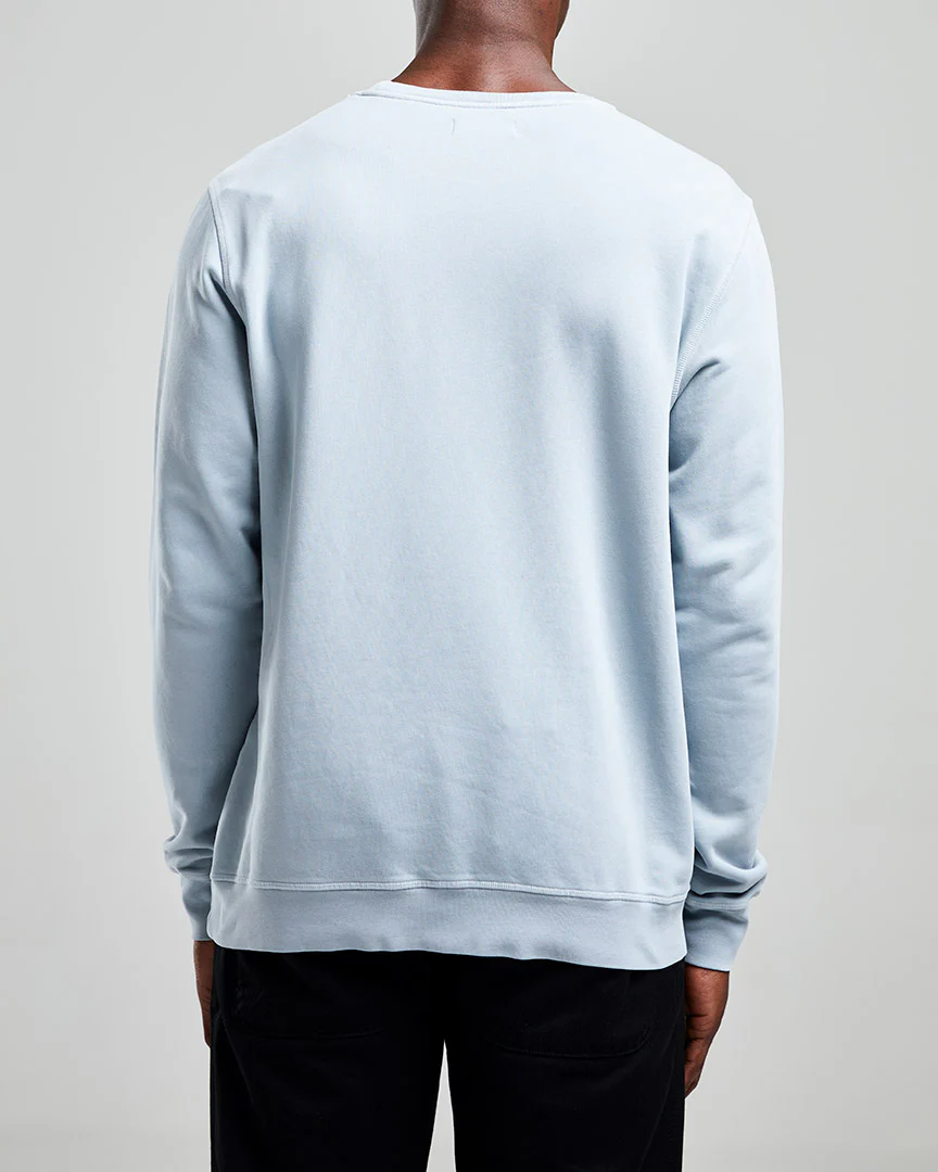 Left Hand Crew Sweatshirt Light Blue - Image 5