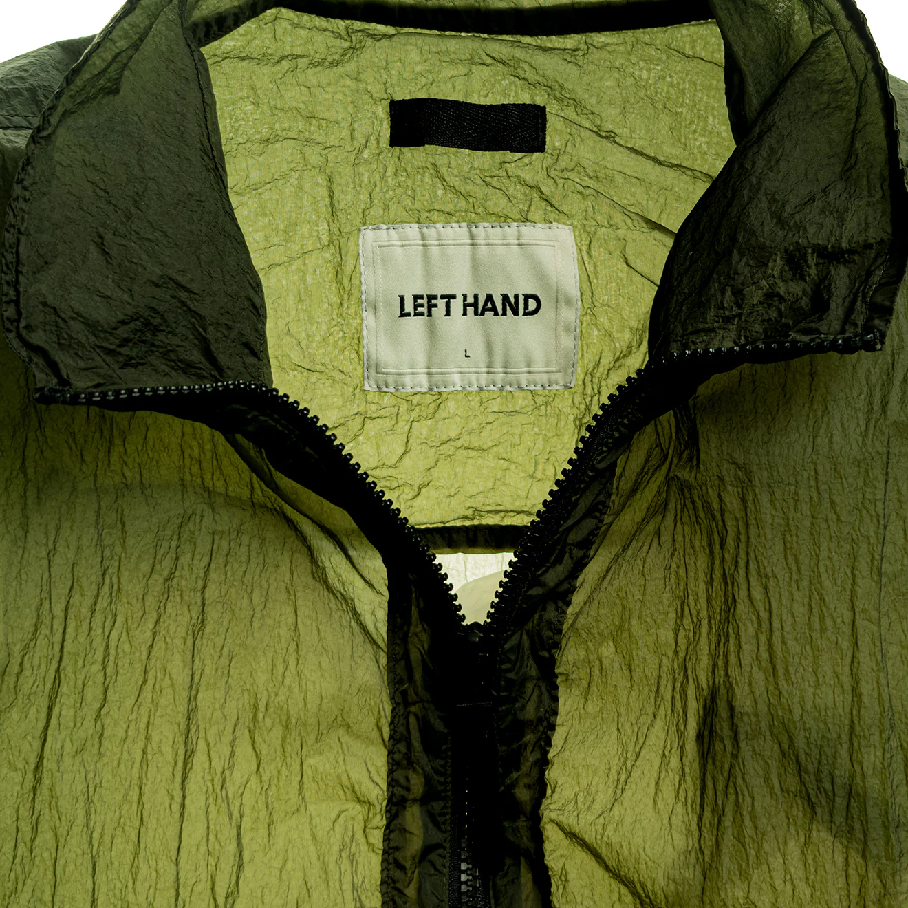 Left Hand Enna Overshirt Olive - Image 2