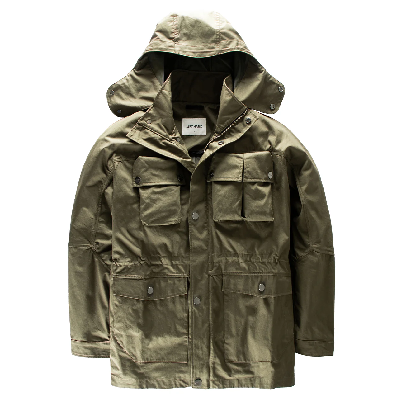 Left Hand Figna Field Jacket Olive - Image 2