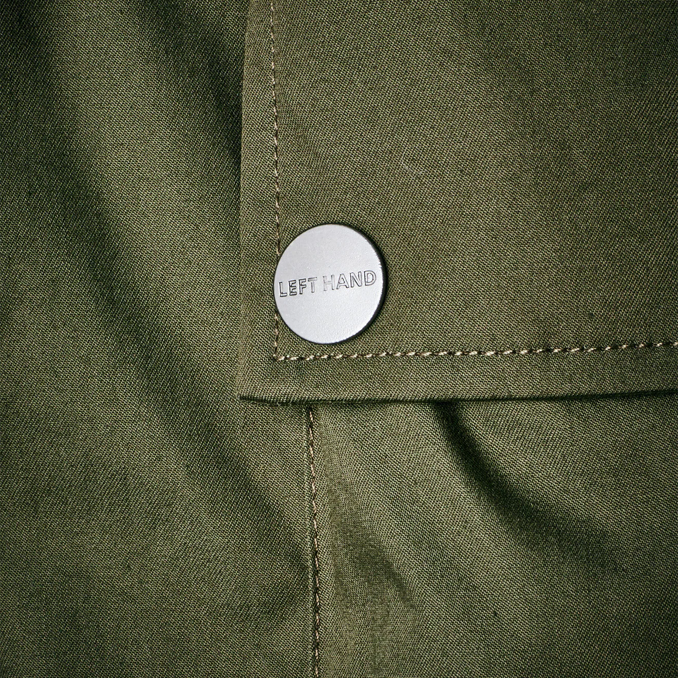 Left Hand Figna Field Jacket Olive - Image 5