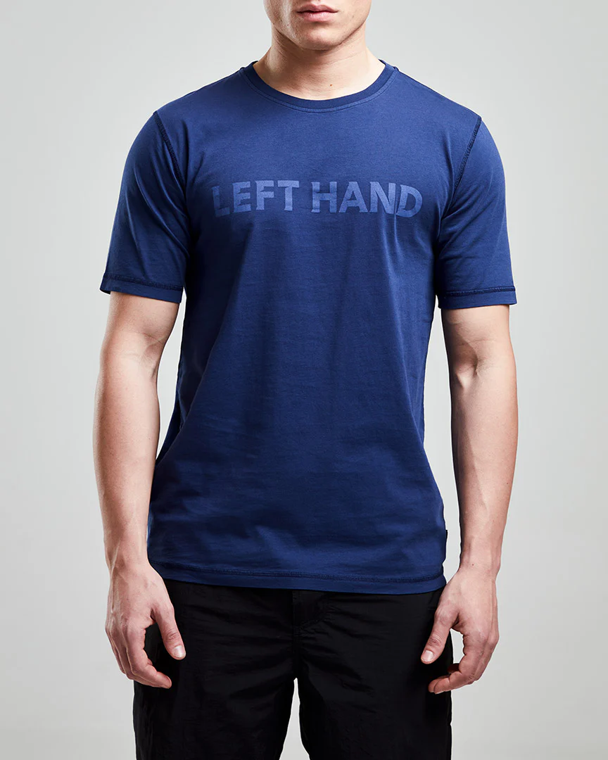 Left Hand Hand Tee Navy - Image 2