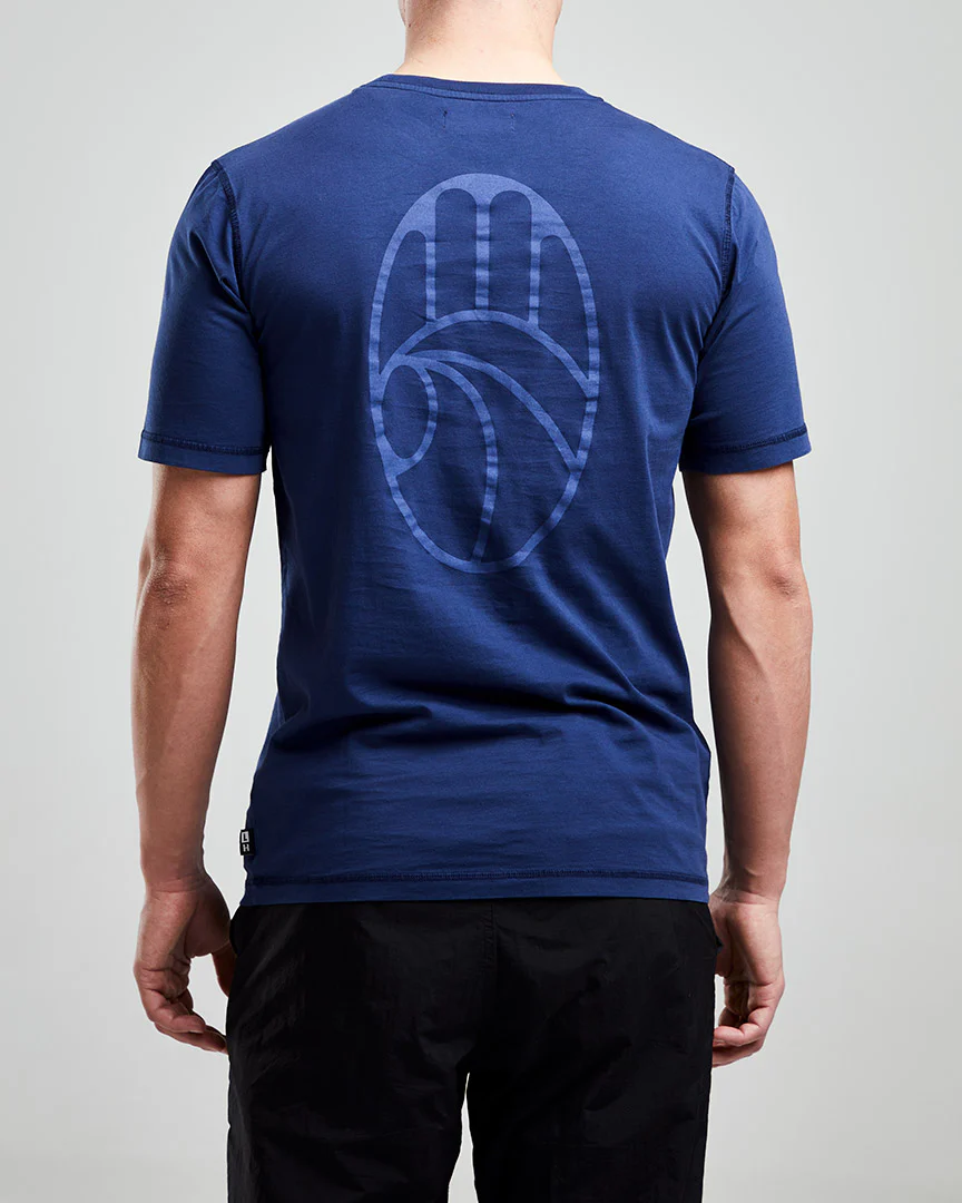 Left Hand Hand Tee Navy - Image 5