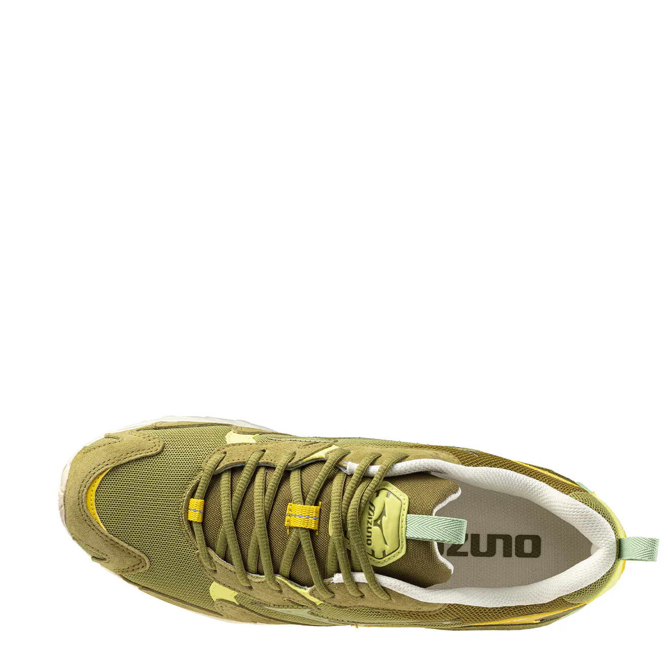 Mizuno Wave Rider 10 Premium Trainers Olive Drab / Cedar / Cedar - Image 5