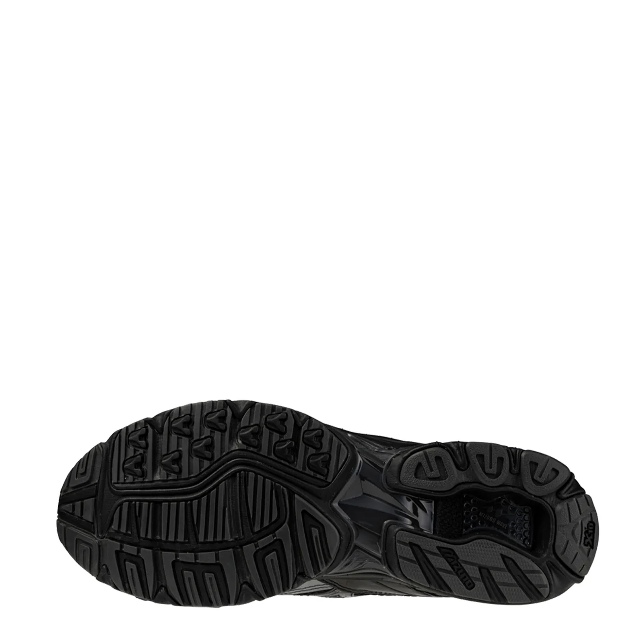 Mizuno Wave Rider 10 Trainer Black / Black Sand / Metallic Gray - Image 4