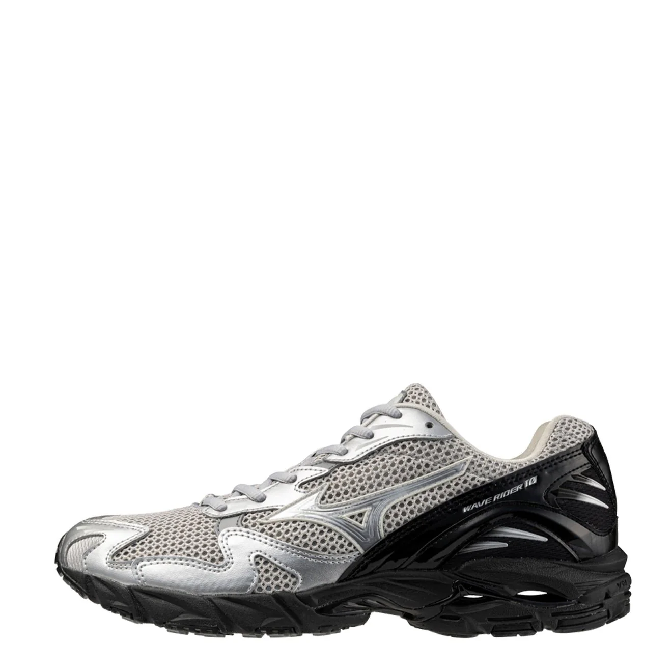 Mizuno Wave Rider 10 Trainer Harbor Mist / Silver / Black - Image 2