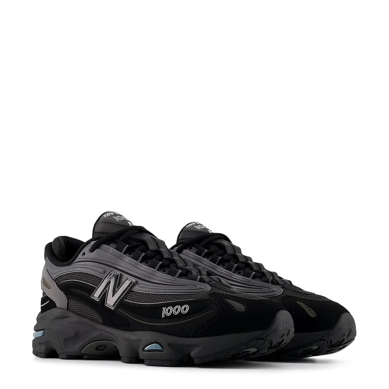 New Balance 1000 Trainer Black / Castlerock - Image 2