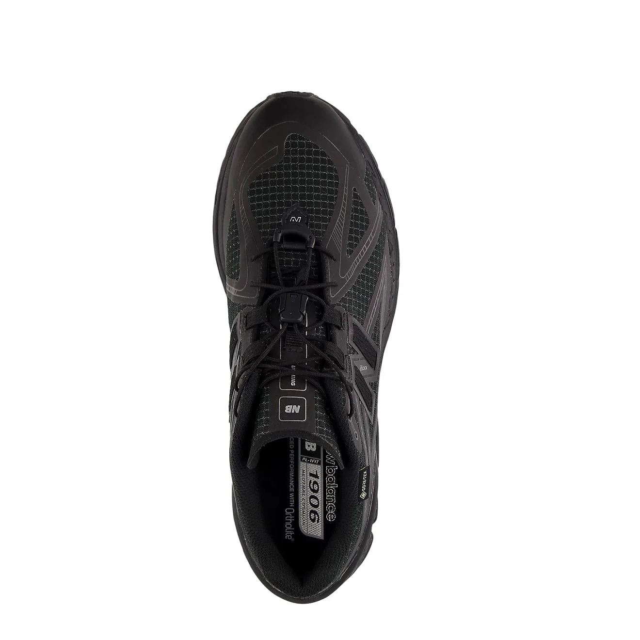 New Balance 1906X Trainer Black / Alkaline Green - Image 3