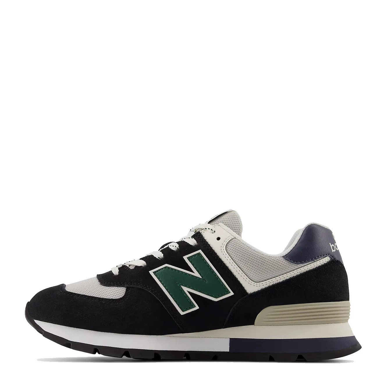 New Balance 574 Rugged Trainers Black / Green - Image 3