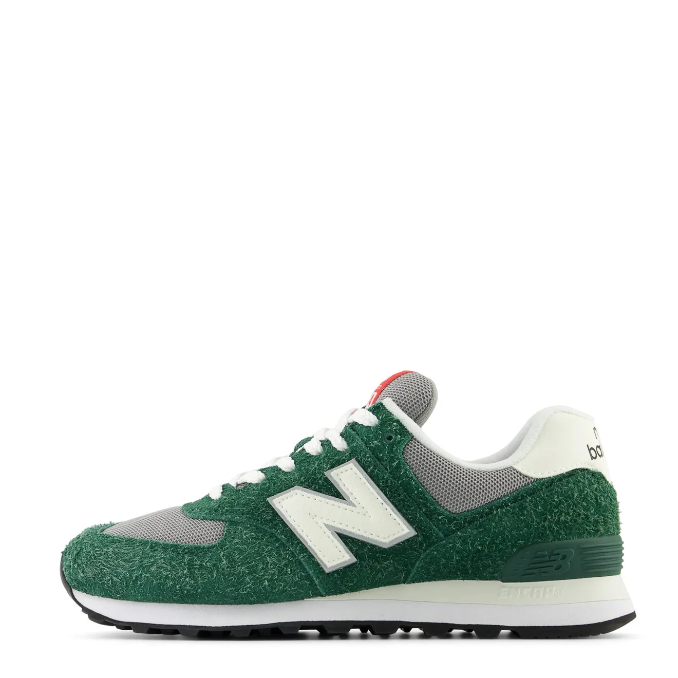 New Balance 574 Trainers Nightwatch Green / Sea Salt - Image 2