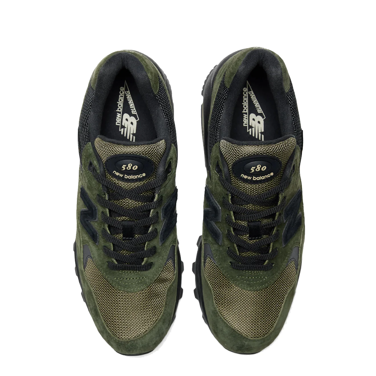 New Balance 580 Gore-Tex Trainers Kombu / Black - Image 3