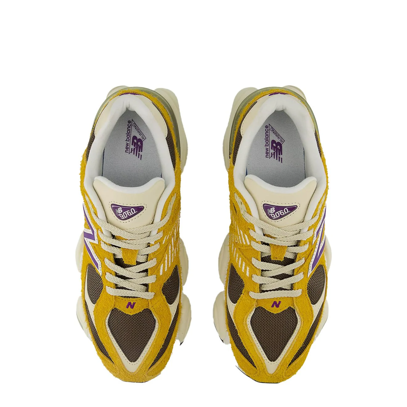 New Balance 9060 Trainer Butterscotch / Dark Mushroom - Image 3