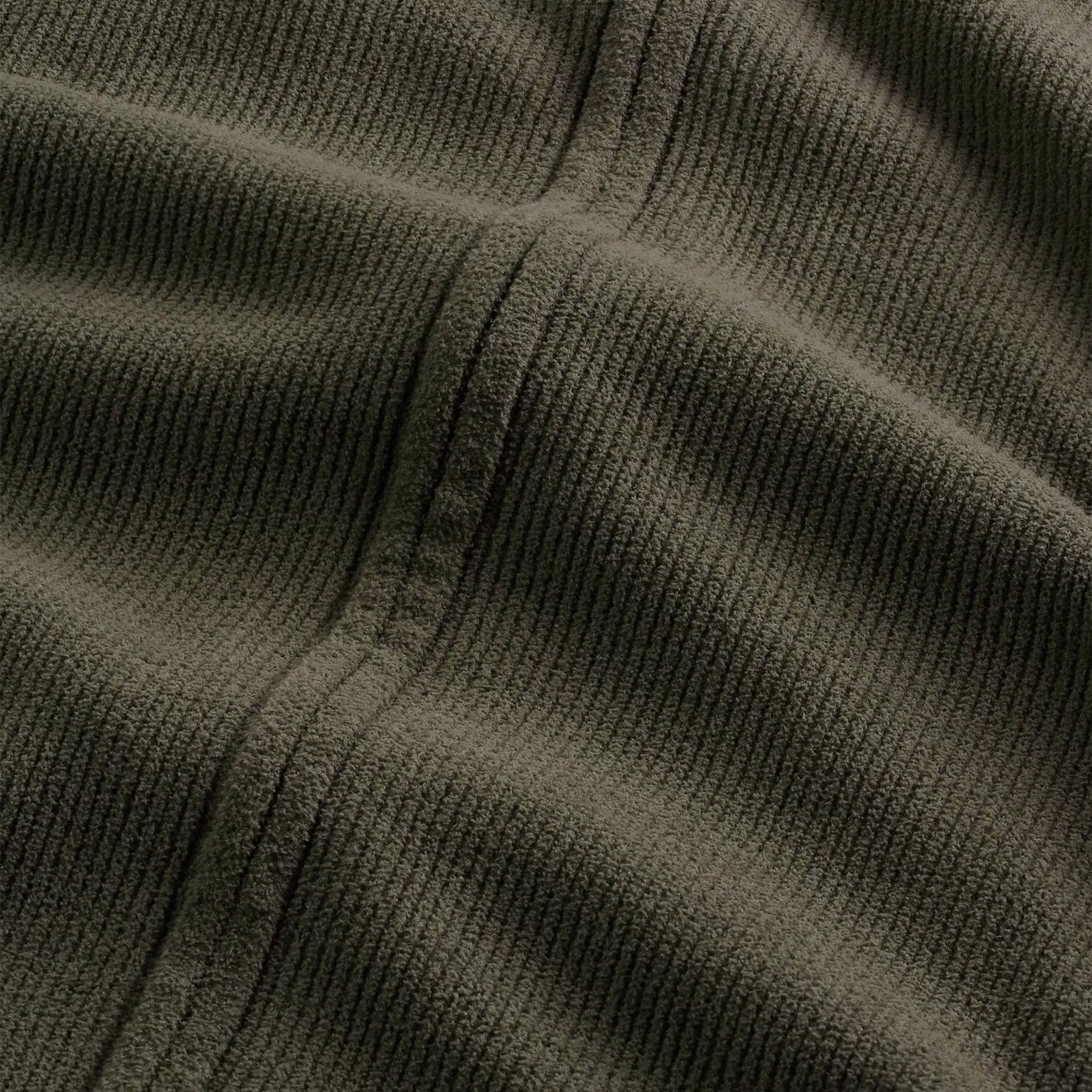 NN07 Danny Full Zip Knit Dark Army - Image 4