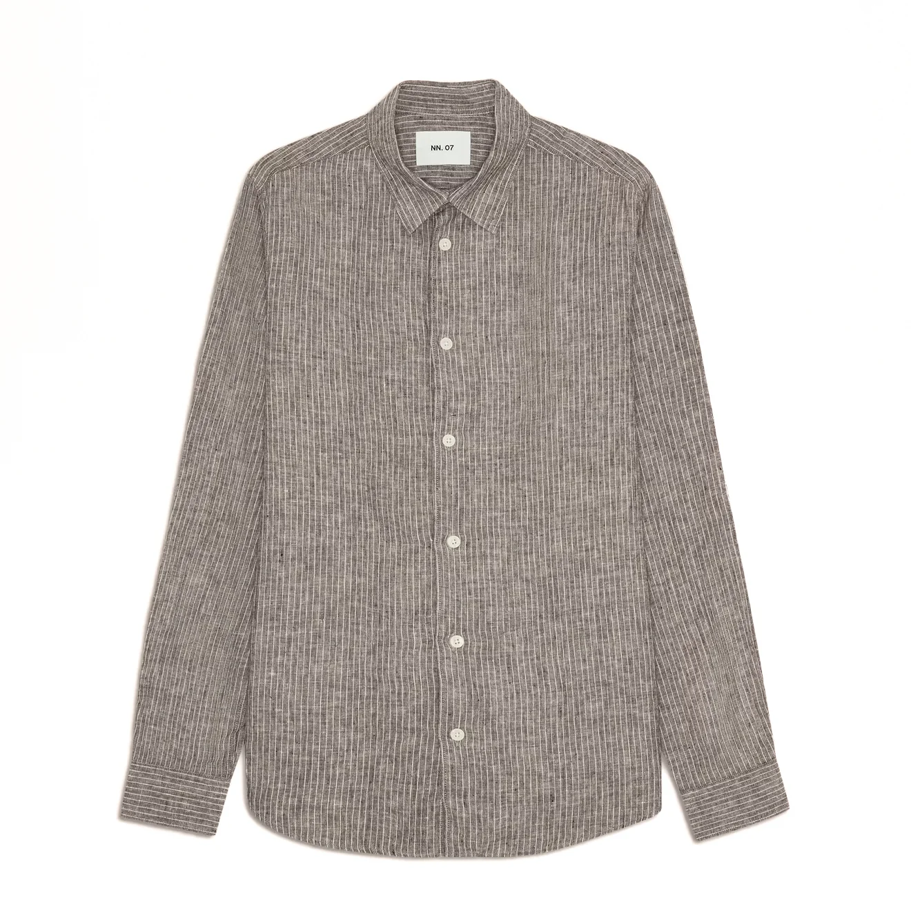 NN07 Enzo Shirt Clay Stripe