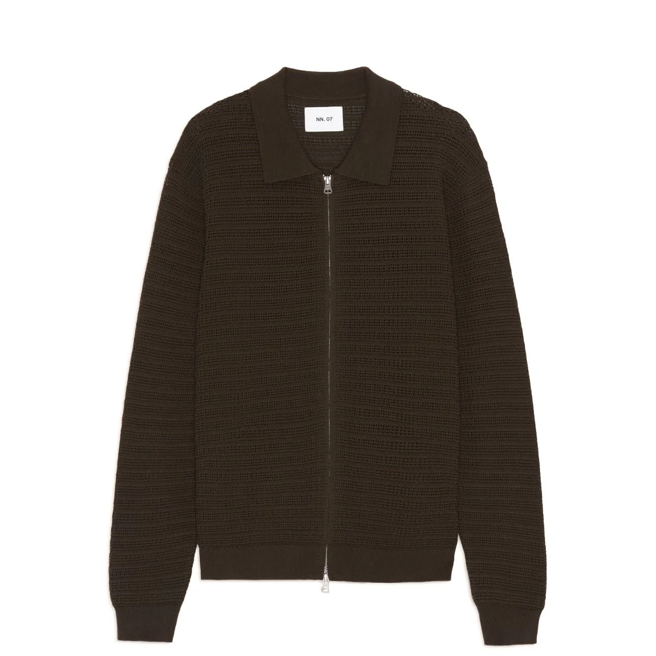 NN07 Gustav Sweater Deep Truffle