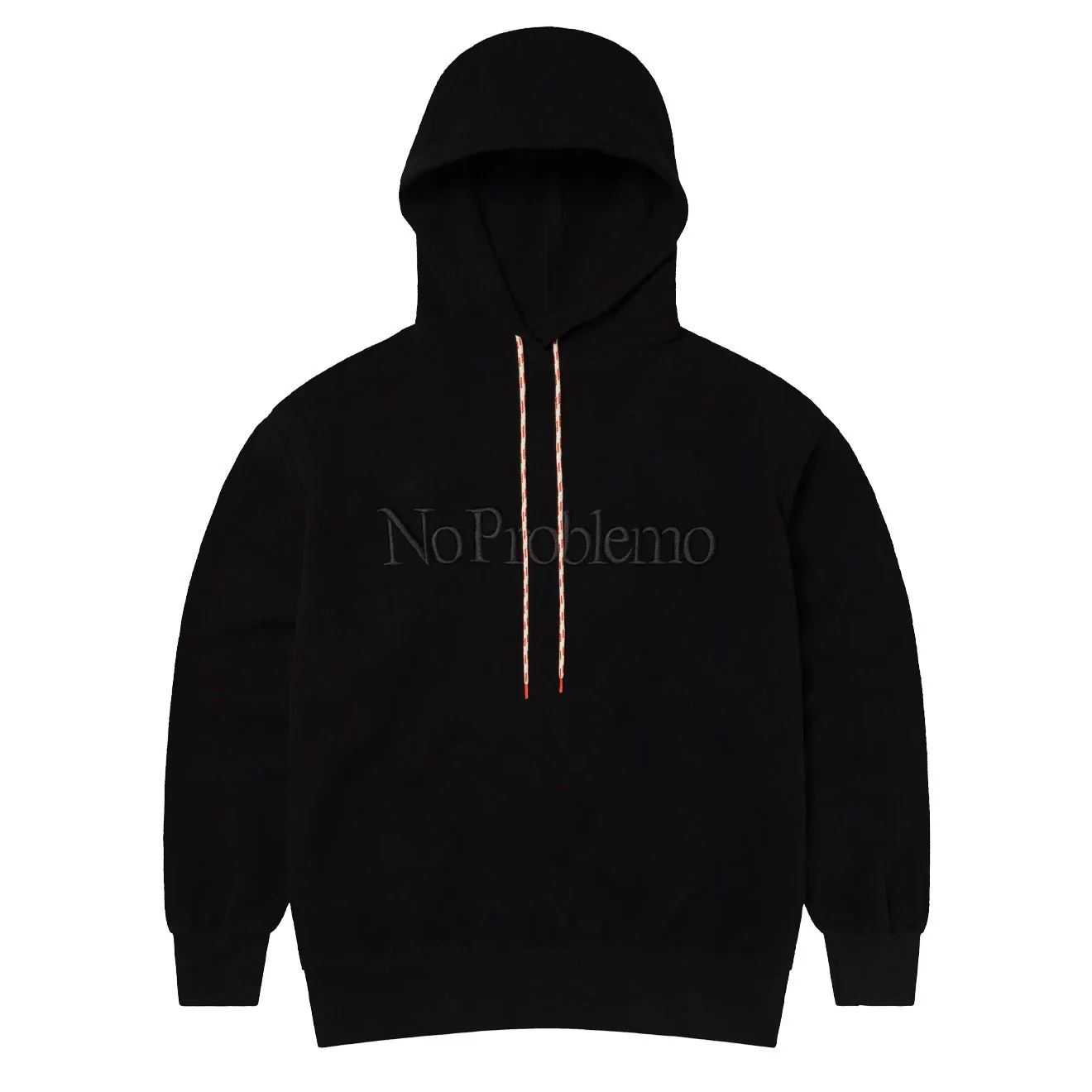 No Problemo Reverse Fleece Hoodie Black