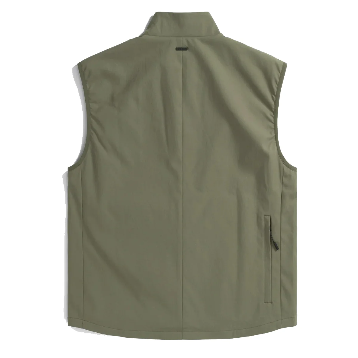 Norse Projects Birkholm Solotex Twill Vest Sediment Green - Image 2
