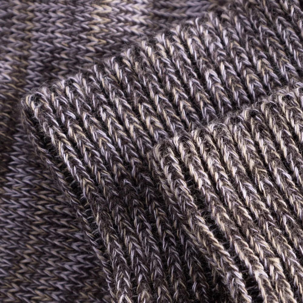 Norse Projects Bjarki Cotton Twist Socks Crocus Purple - Image 3