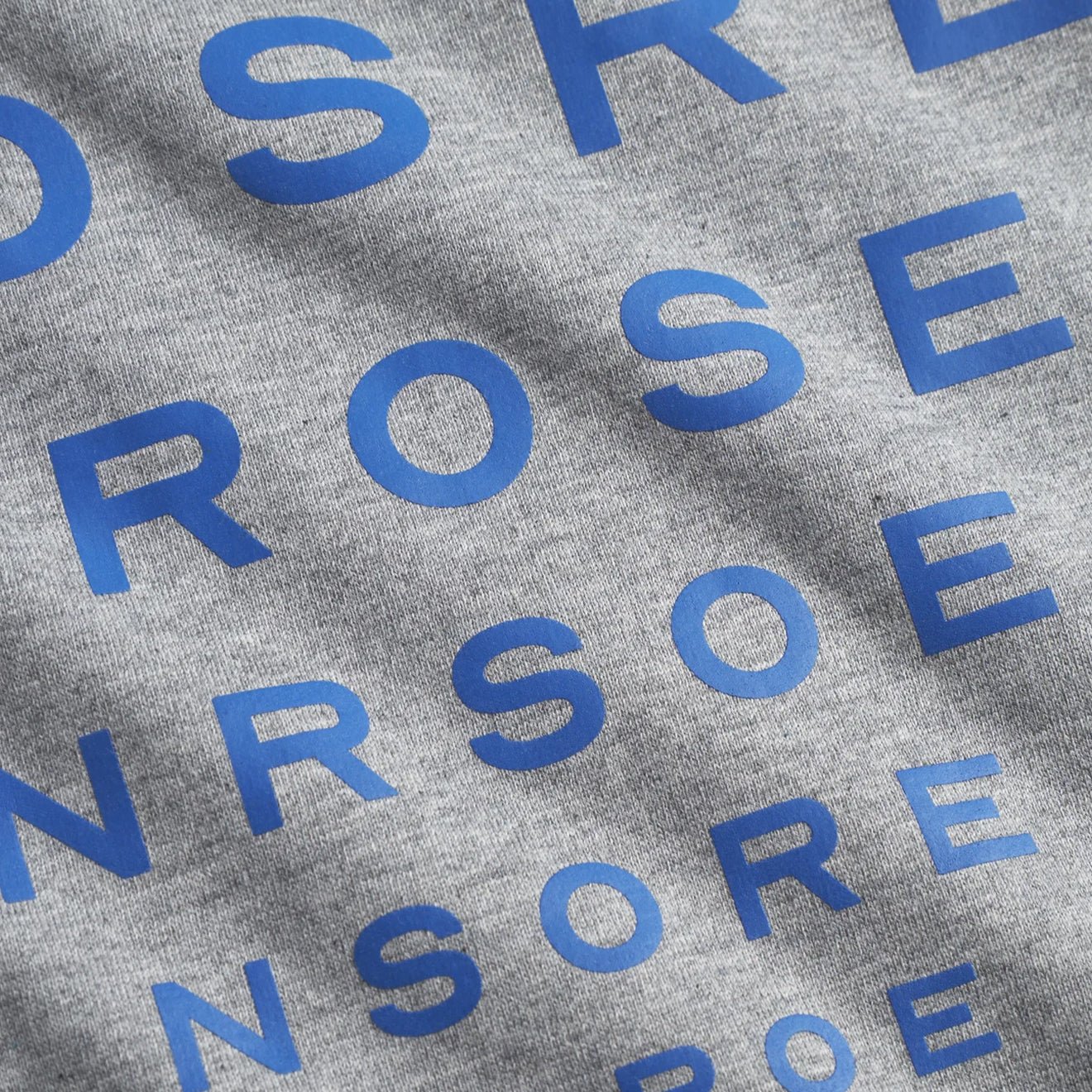 Norse Projects Holger Organic Optic Print T-shirt Grey Melange - Image 4