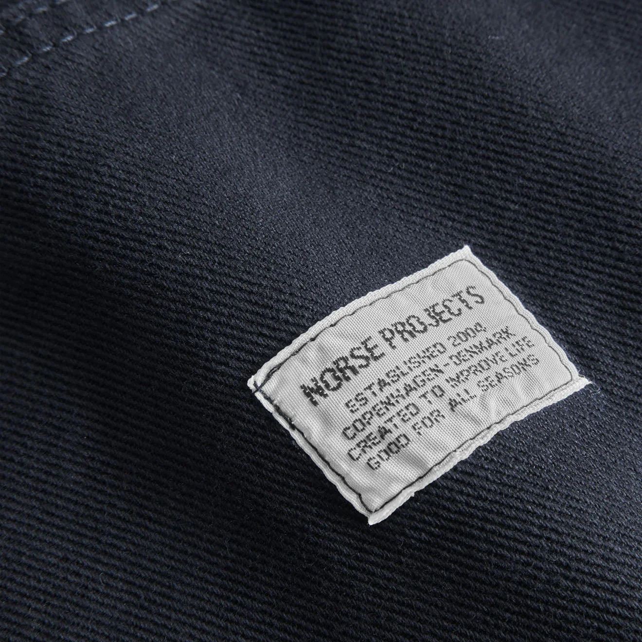 Norse Projects Mogens Relaxed 5 Pocket Heavy Twill Dark Navy - Image 4