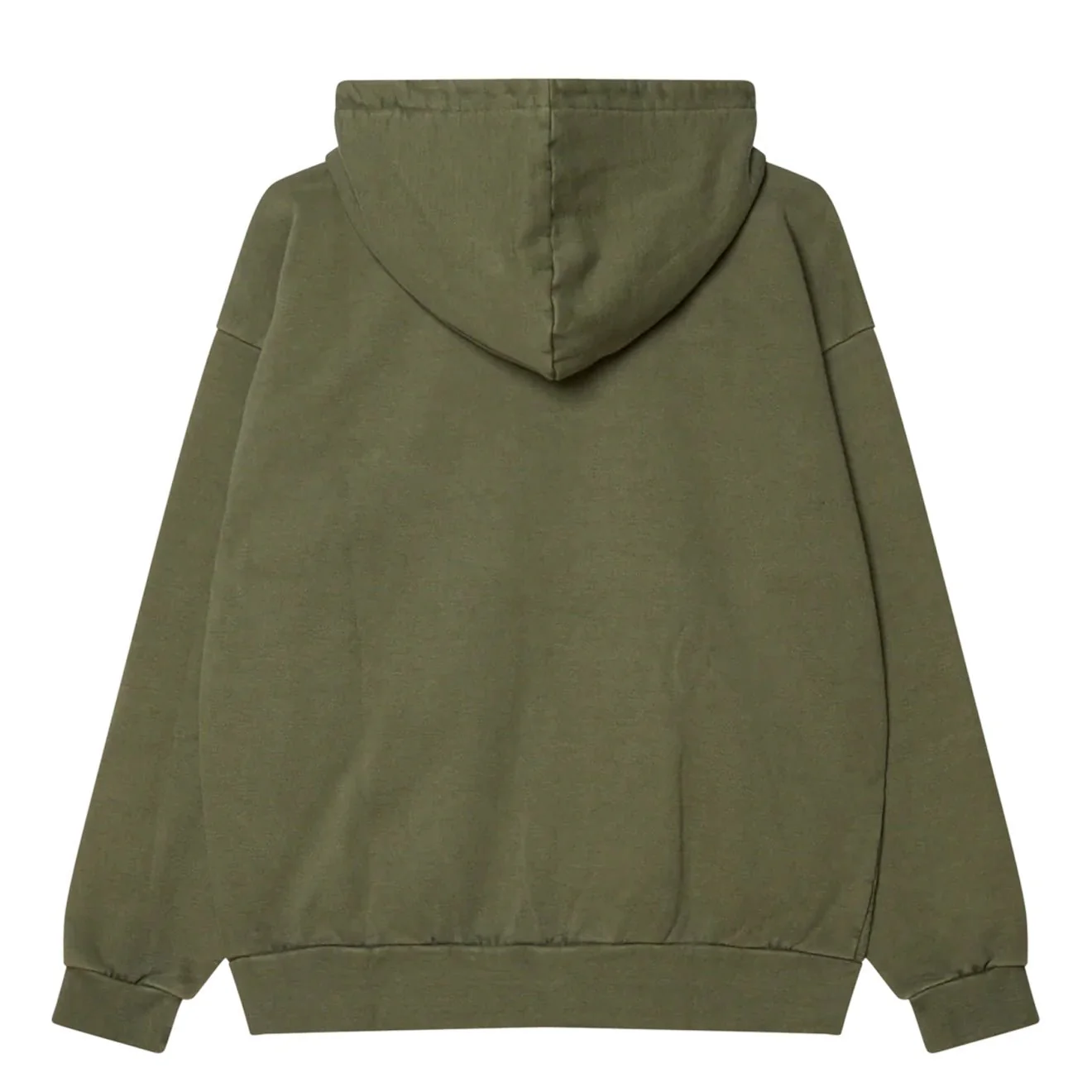 Obey Lowercase Pigment Zip Hood Pigment Deep Lichen Green - Image 2