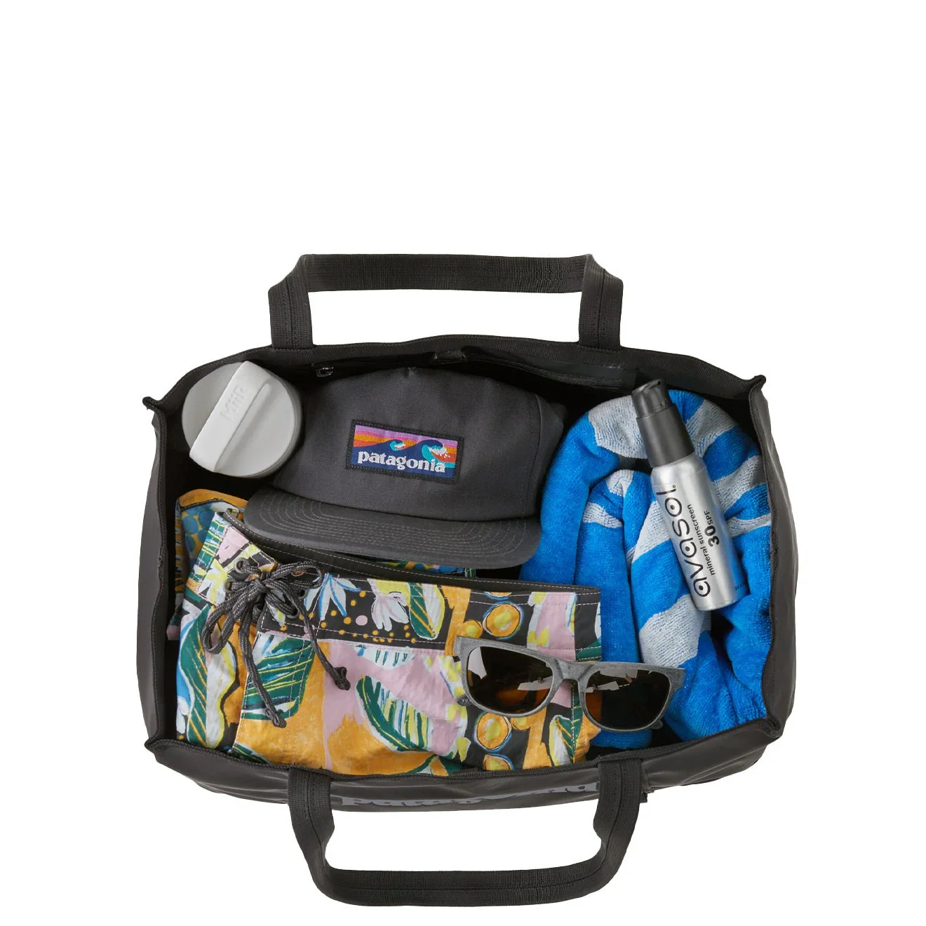 Patagonia Black Hole Tote 25L Black w/Black - Image 4