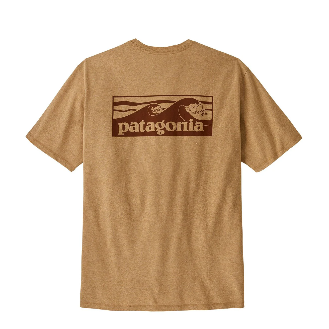 Patagonia Boardshort Logo Pocket Responsibili-Tee Talon Gold - Image 2