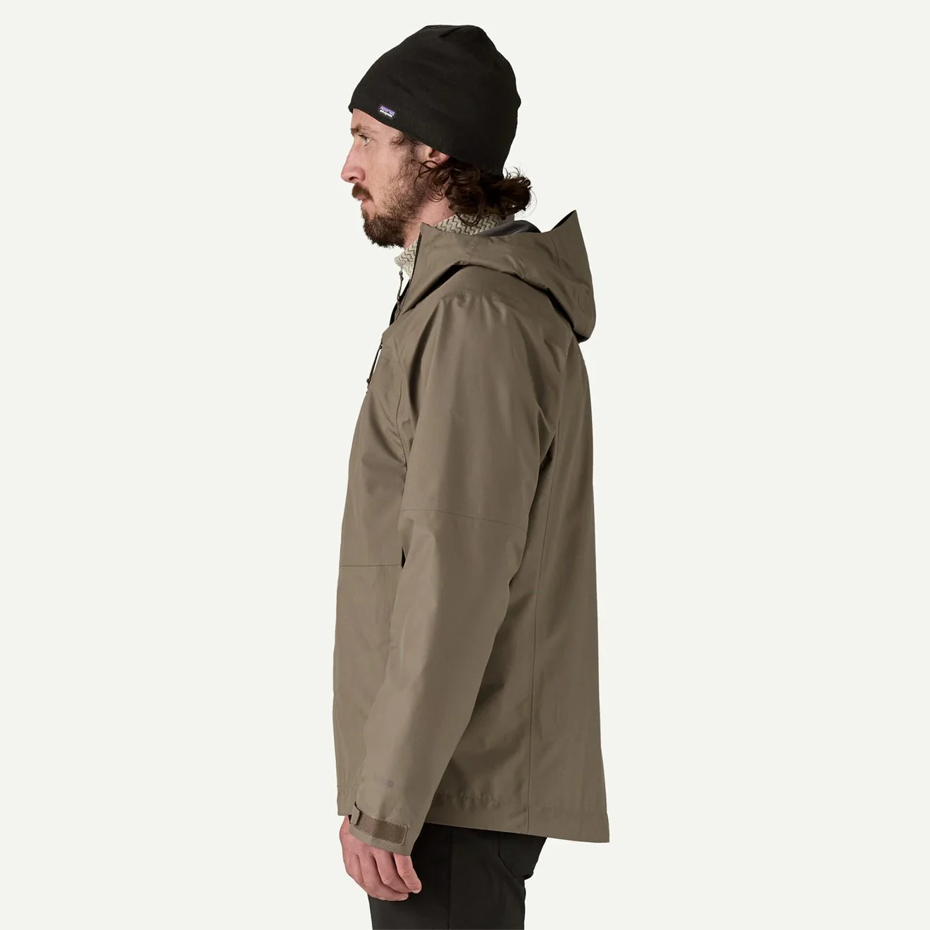 Patagonia Boulder Fork Rain Jacket Marlow Brown - Image 3