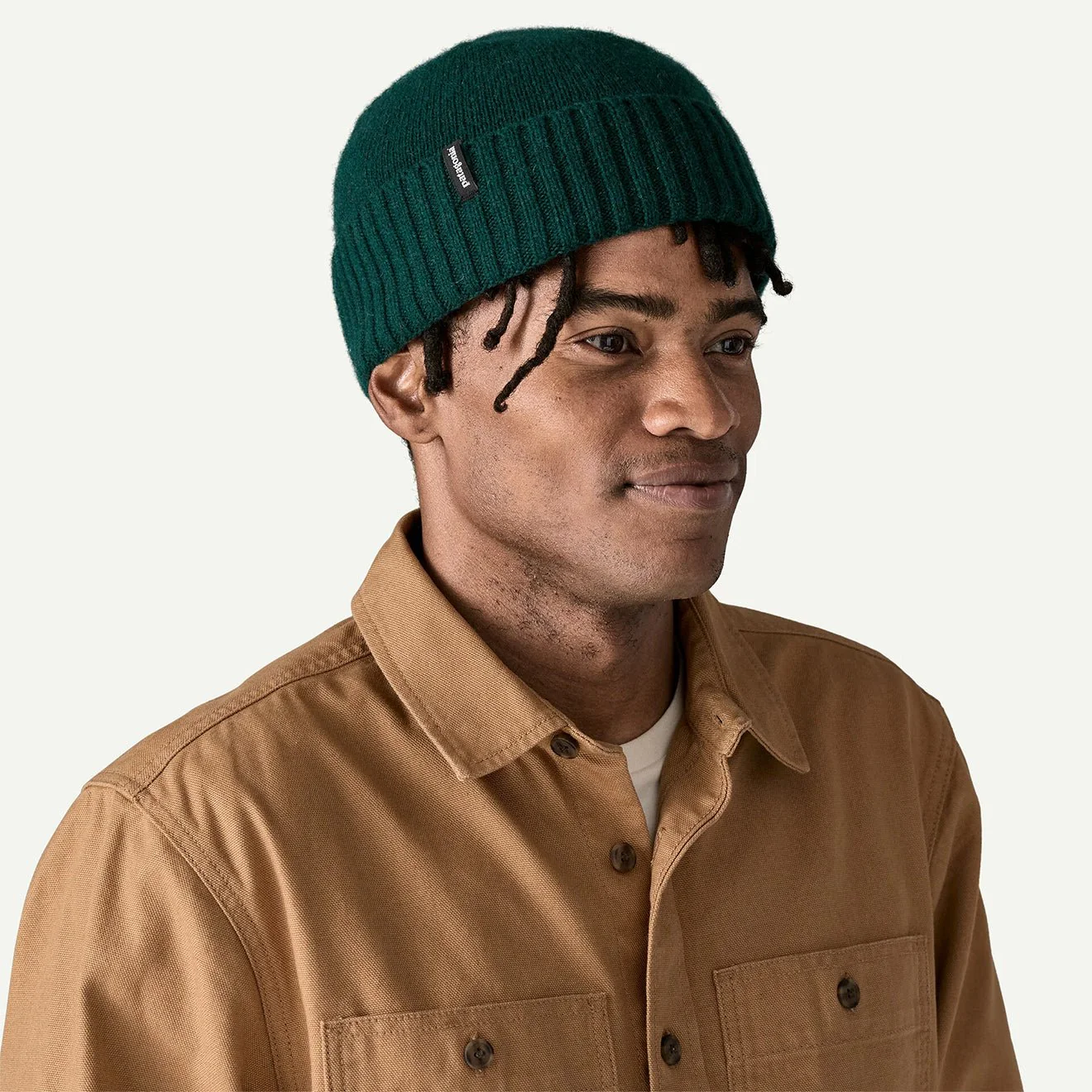 Patagonia Brodeo Beanie Cascade Green - Image 2