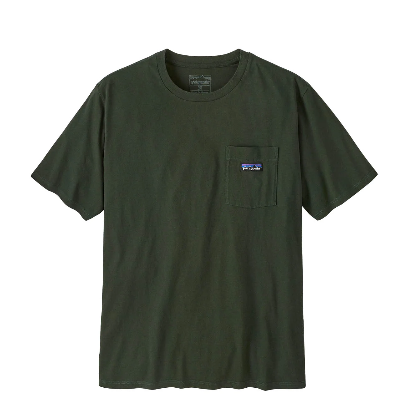 Patagonia Daily Pocket Tee Old Growth Green