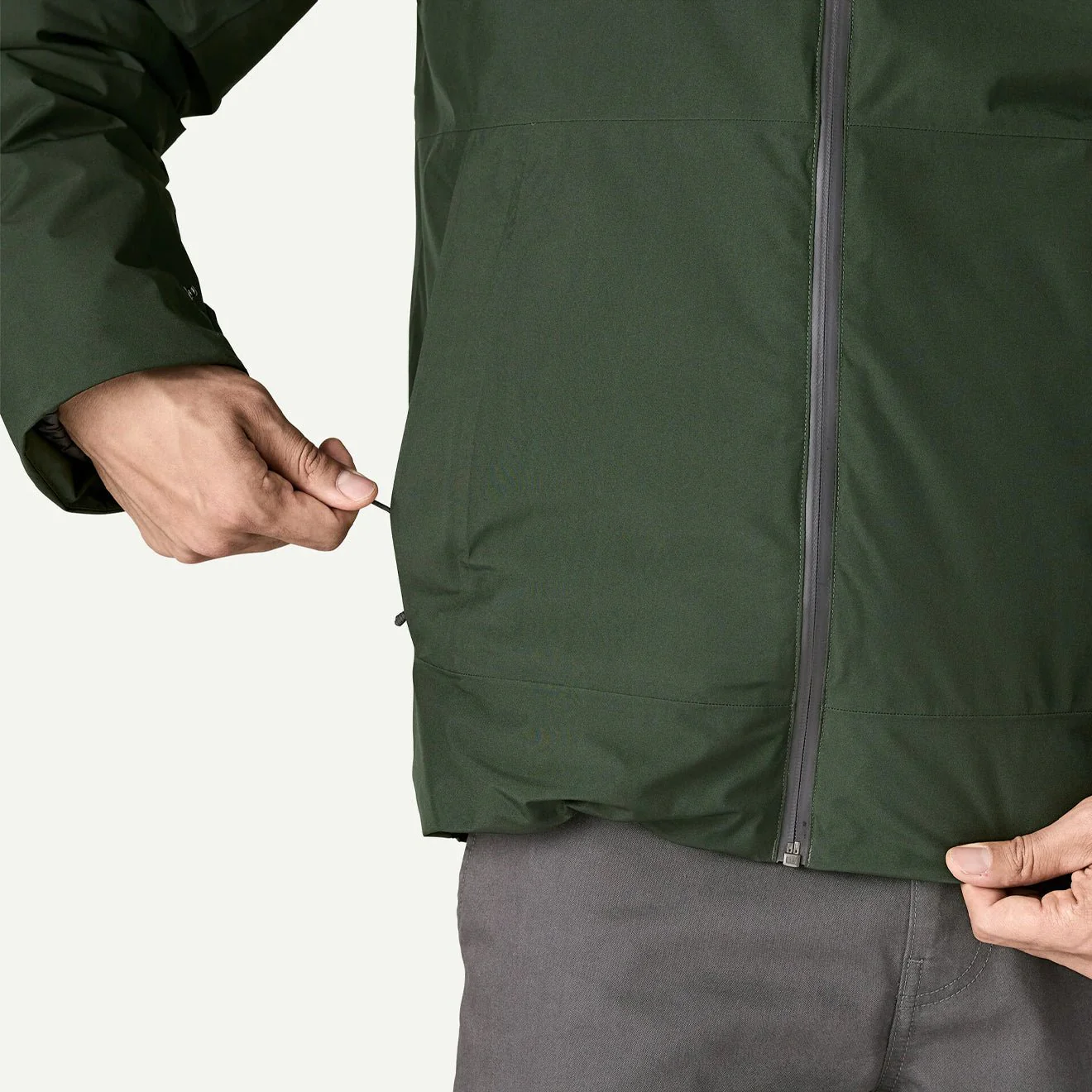 Patagonia Lightweight Stormshadow Jacket Old Growth Green - Image 6