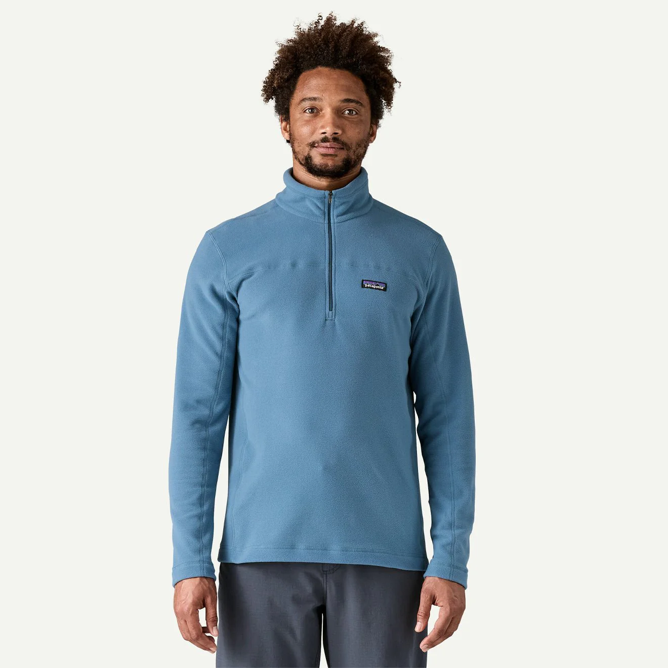 Patagonia Micro D Pullover Still Blue - Image 2