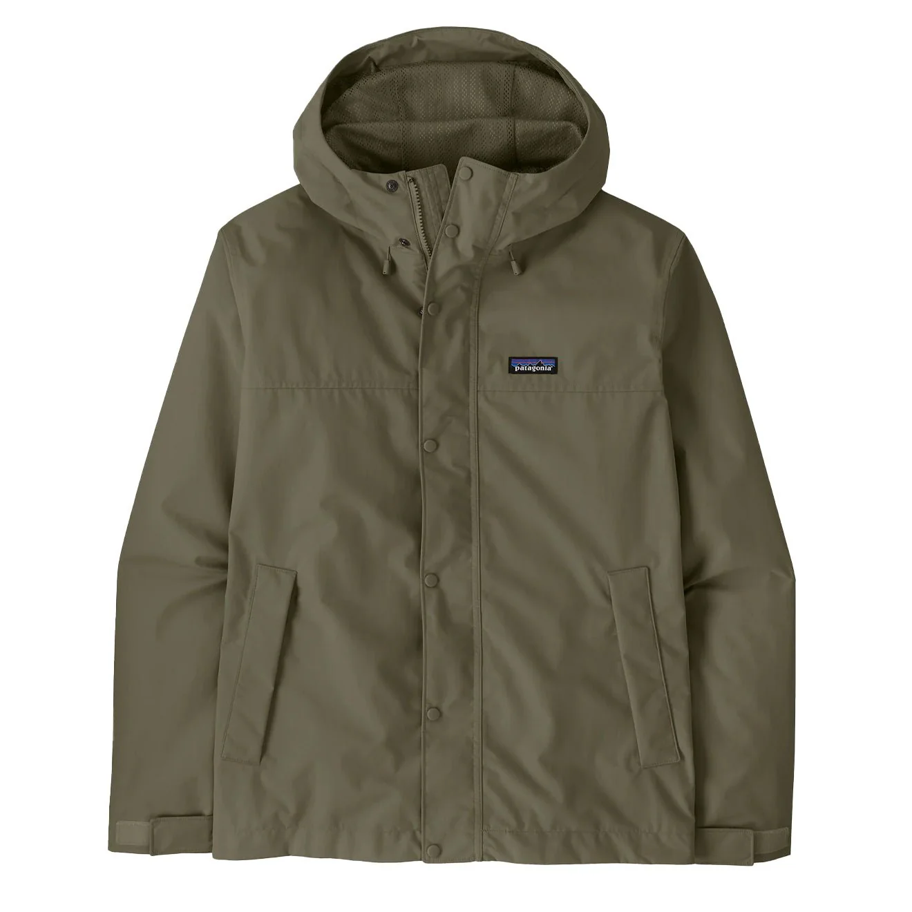 Patagonia Outdoor Everyday Rain Jacket Basin Green