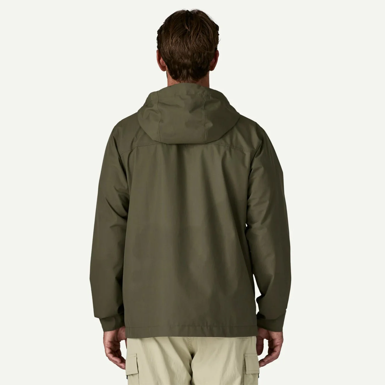 Patagonia Outdoor Everyday Rain Jacket Basin Green - Image 4
