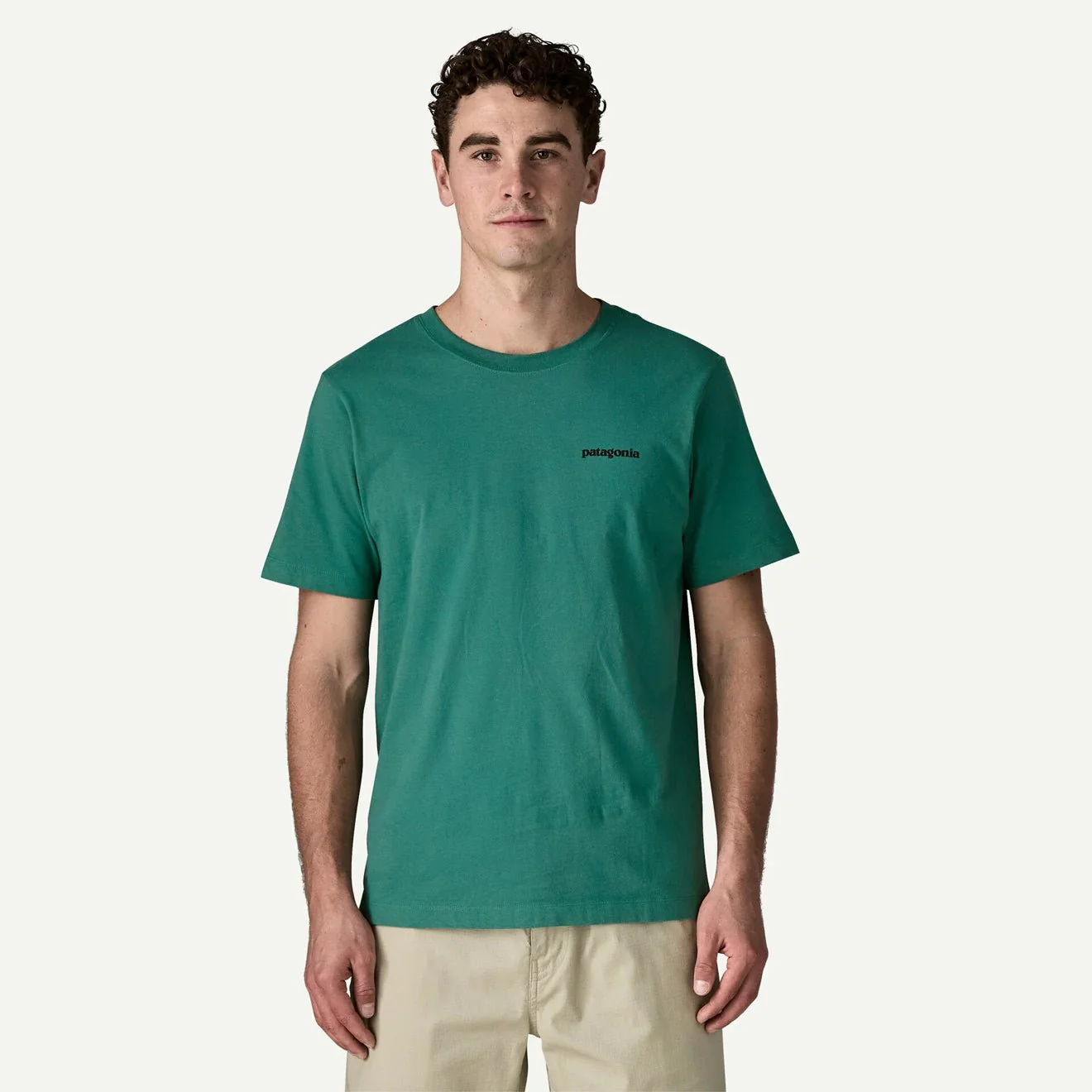 Patagonia P-6 Logo T-Shirt Gem Green - Image 3
